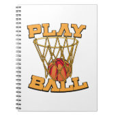 Carnet Jouer au basket-ball. (Devant)