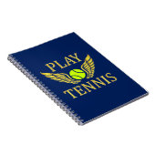 Carnet Jouer au tennis (Côté Droit)