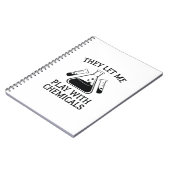Carnet Jouer avec les produits chimiques (Côté gauche)