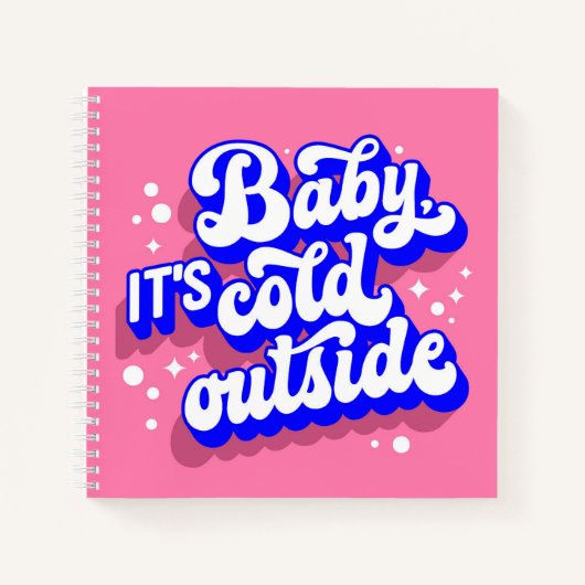 Carnet Jouer bébé, c’est froid en hiver (Devant)