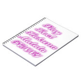 Carnet Jouer Cool Hakuna Matata .png (Côté gauche)