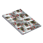 Carnet Jouer Poker Queens Design, (Côté Droit)