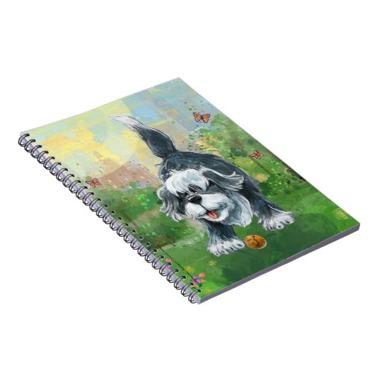 Carnet Jouer Shaggy Sheep Chien (Côté Droit)