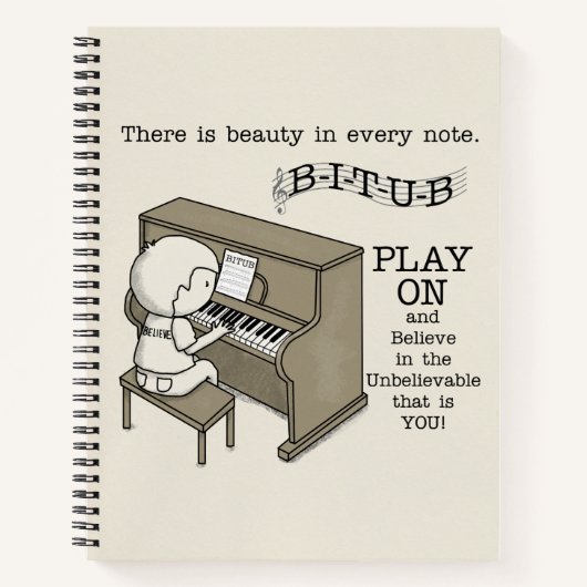 Carnet Jouer sur (Devant)