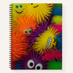 Carnet Jouet Anti-Stress Balle Molle