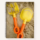 Carnet Jouets de sable jaunes et orange (Devant)