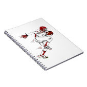 Carnet Joueur américain de football (Côté Droit)