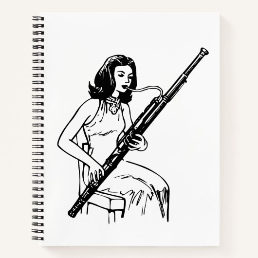 Carnet Joueur Bassoon (Devant)