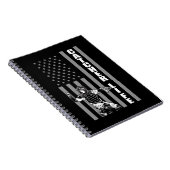 Carnet Joueur de baseball américain Drapeau Softball Catc (Côté Droit)