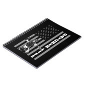 Carnet Joueur de baseball américain Drapeau Softball Catc (Côté gauche)