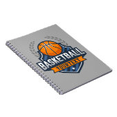 Carnet Joueur de basket AJOUTER LE NOM Varsity School Tea (Côté Droit)