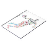 Carnet Joueur de basket-ball (Côté gauche)