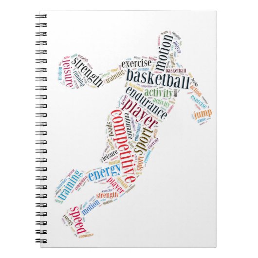 Carnet Joueur de basket-ball (Devant)