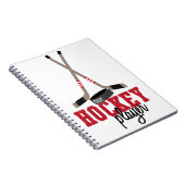 Carnet Joueur de hockey (Côté Droit)