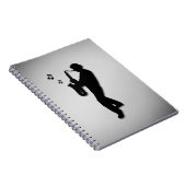Carnet Joueur de saxophone (Côté Droit)