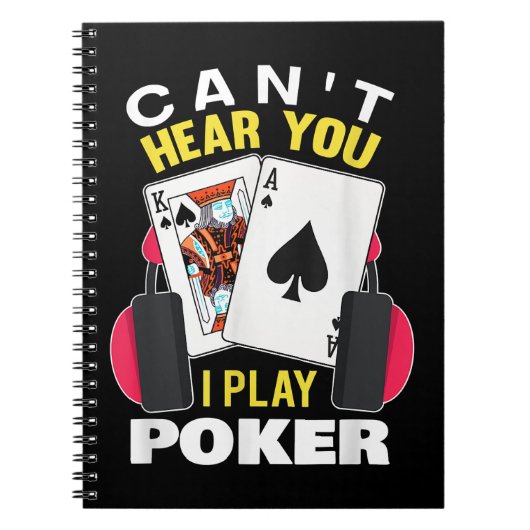 Carnet Joueur du Texas Holdem (Devant)