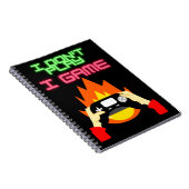 Carnet Joueurs vidéo : Je ne joue pas Je jeu (Côté Droit)