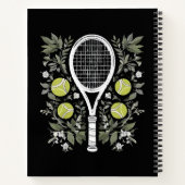 Carnet Joueuse de tennis (Dos)
