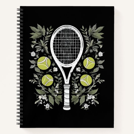 Carnet Joueuse de tennis (Devant)