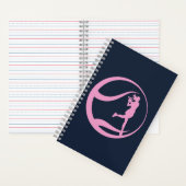 Carnet Joueuse de tennis (À l'intérieur)