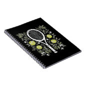 Carnet Joueuse de tennis (Côté Droit)