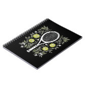 Carnet Joueuse de tennis (Côté gauche)
