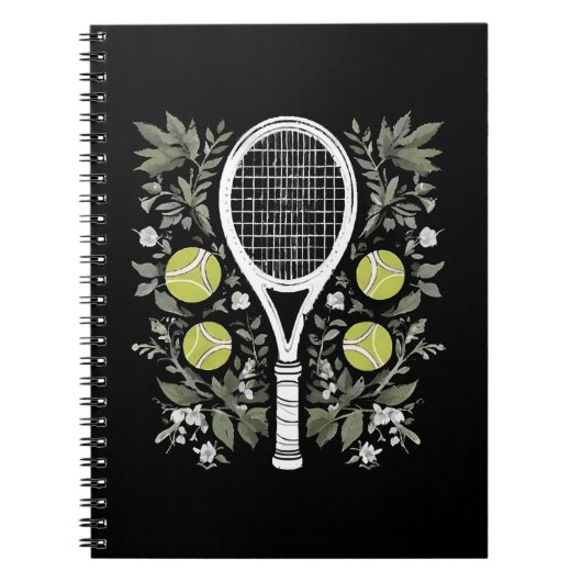 Carnet Joueuse de tennis (Devant)