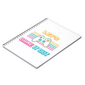 Carnet Jouons-le dehors - style rétro (Côté gauche)