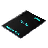 Carnet Jour de campagne du signal d'appel radio amateur (Côté gauche)