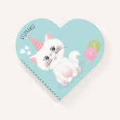 Carnet Jour de Félicitations pour Chat Parfait Anniversai (Devant)