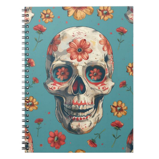 Carnet Jour de la conception thématique mort (Devant)