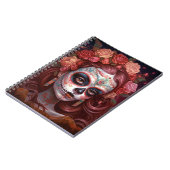 Carnet Jour De La Fille Du Crâne Sucre Des Morts (Côté gauche)