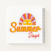 Carnet Jour d'été (Dos)