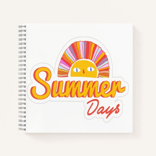 Carnet Jour d'été (Devant)