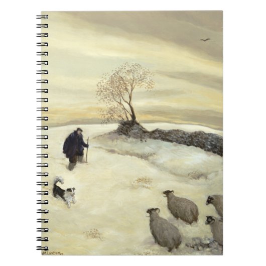 Carnet Jour d'hiver morne (Devant)