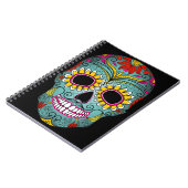 Carnet Jour du crâne de sucre mort (Côté gauche)