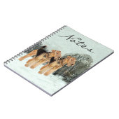 Carnet Jour enneigé (Côté gauche)