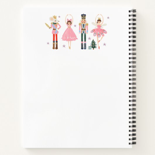 Carnet Jour férié de Noël rose (Dos)