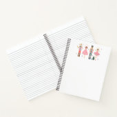 Carnet Jour férié de Noël rose (Intérieur)