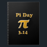 Carnet Jour Pi<br><div class="desc">Pi Day est le 14 ou 3, 14 mars chaque année, représentant la valeur du symbole mathématique Pi. Que vous soyez mathématiquement incliné ou comme un petit humour geek, amusez-vous ce jour de Pi. Idéal pour les étudiants en match et en sciences ou toute personne qui aime célébrer la "fête...</div>