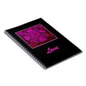 Carnet/ Journal 'Amour' (Côté Droit)