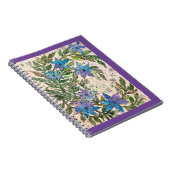 Carnet Journal/Carnet - Blue Star Flower (Côté Droit)
