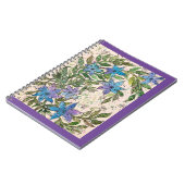 Carnet Journal/Carnet - Blue Star Flower (Côté gauche)