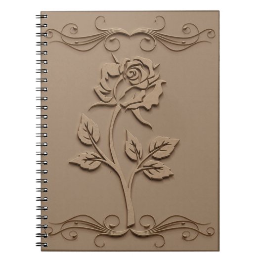Carnet Journal/Carnet du Rose incorporé (Devant)