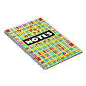 Carnet/ Journal coloré "NOTES" (Côté Droit)