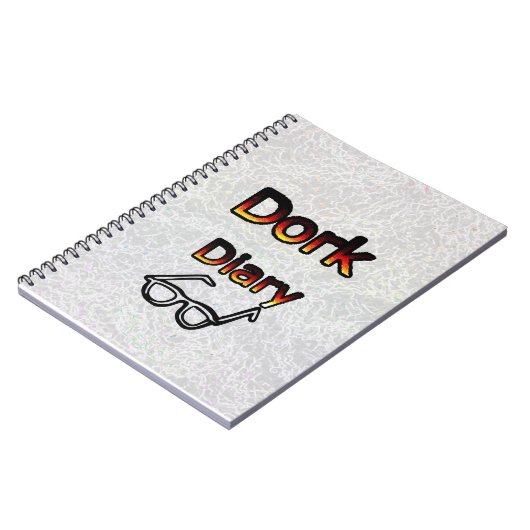Carnet "Journal Dork" (Côté gauche)