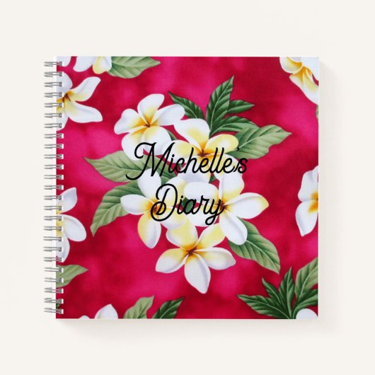 Carnet journal/journal personnalisé (Devant)