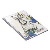 Carnet Journal Lapin Vintage (Côté Droit)