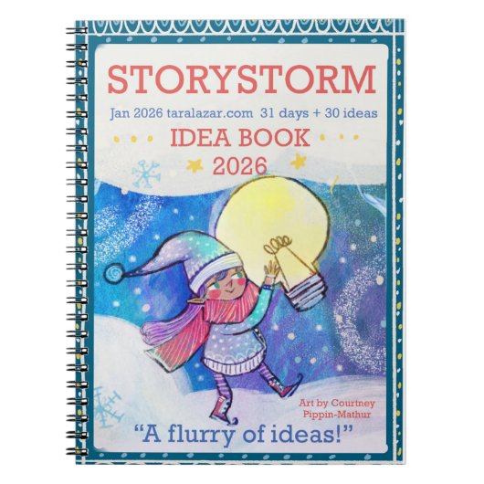 Carnet Journal/Livre d'idées Storystorm 2026 (Devant)