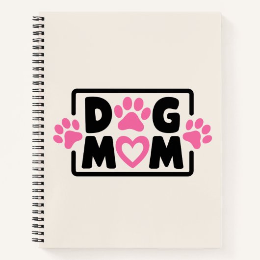Carnet Journal Moderne Esthétique Pastel | maman d (Devant)